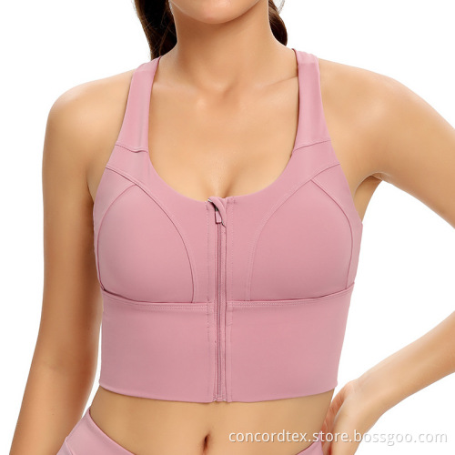 high quality extended sports bra